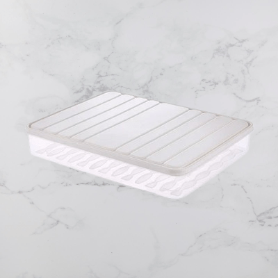 Boîte de rangement - FoodSaverBox™ - Carré blanc - Solution Espace Maison