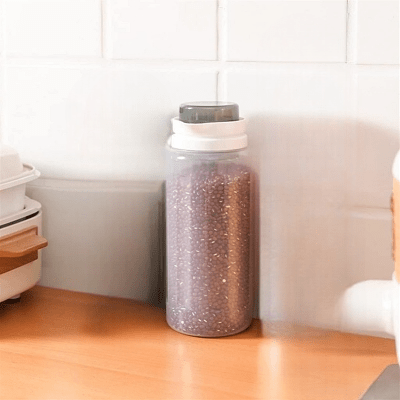 Pot alimentaire - JarKitchen™ - Gris - Solution Espace Maison