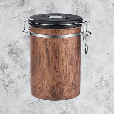 Récipient hermétique - FoodJarStorage™ - Marron&Noir - Solution Espace Maison