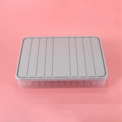 Boîte de rangement - FoodSaverBox™ - Carré gris - Solution Espace Maison