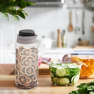 Pot alimentaire - JarKitchen™ - Noir - Solution Espace Maison