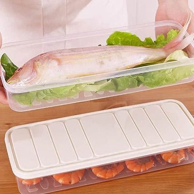 Boîte de rangement - FoodSaverBox™ - Rectangle blanc - Solution Espace Maison