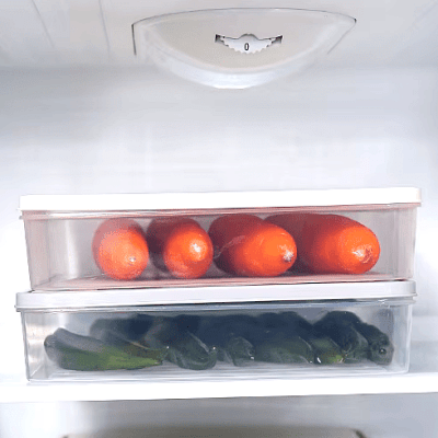 Boîte de rangement - FoodSaverBox™ - Carré blanc - Solution Espace Maison