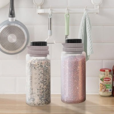 Pot alimentaire - JarKitchen™ - Noir - Solution Espace Maison