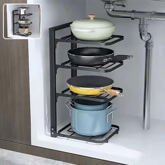 Support casseroles ajustable durable