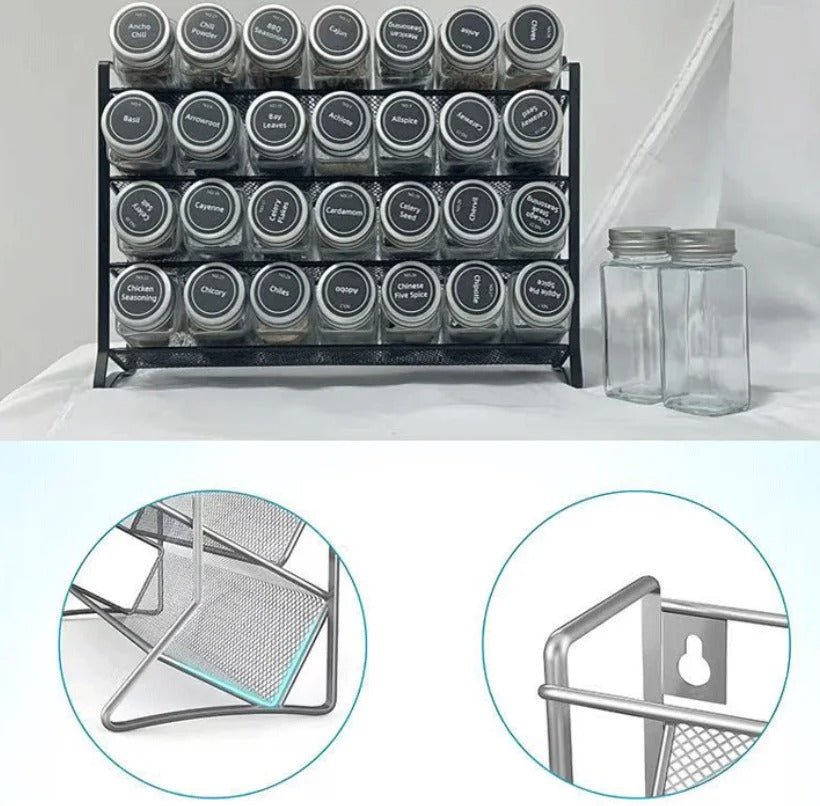 Étagère à épices à 4 niveaux | Spices Four Level - Solution Espace Maison