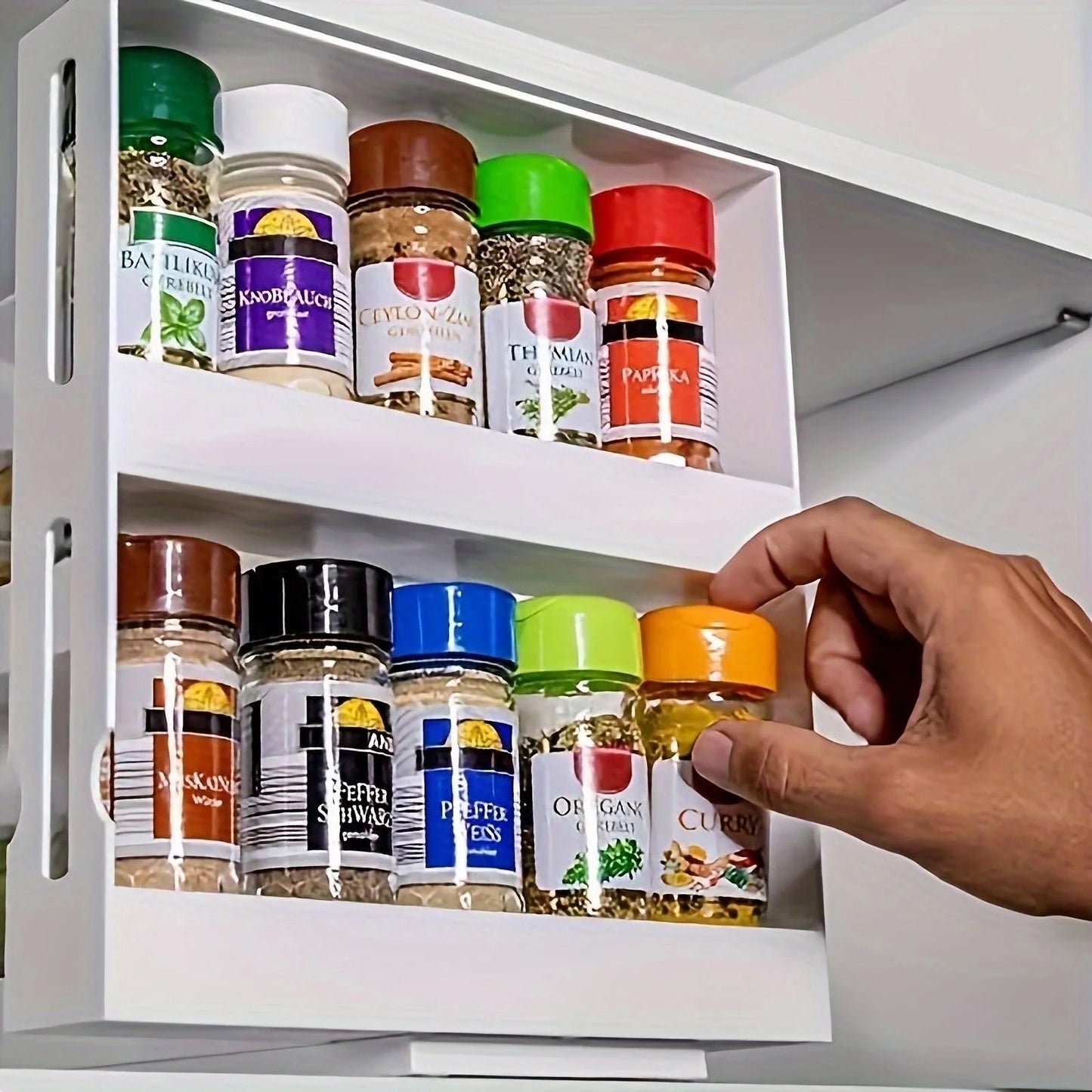 Étagère à Épices Pivotant | Spice 90 - Solution Espace Maison