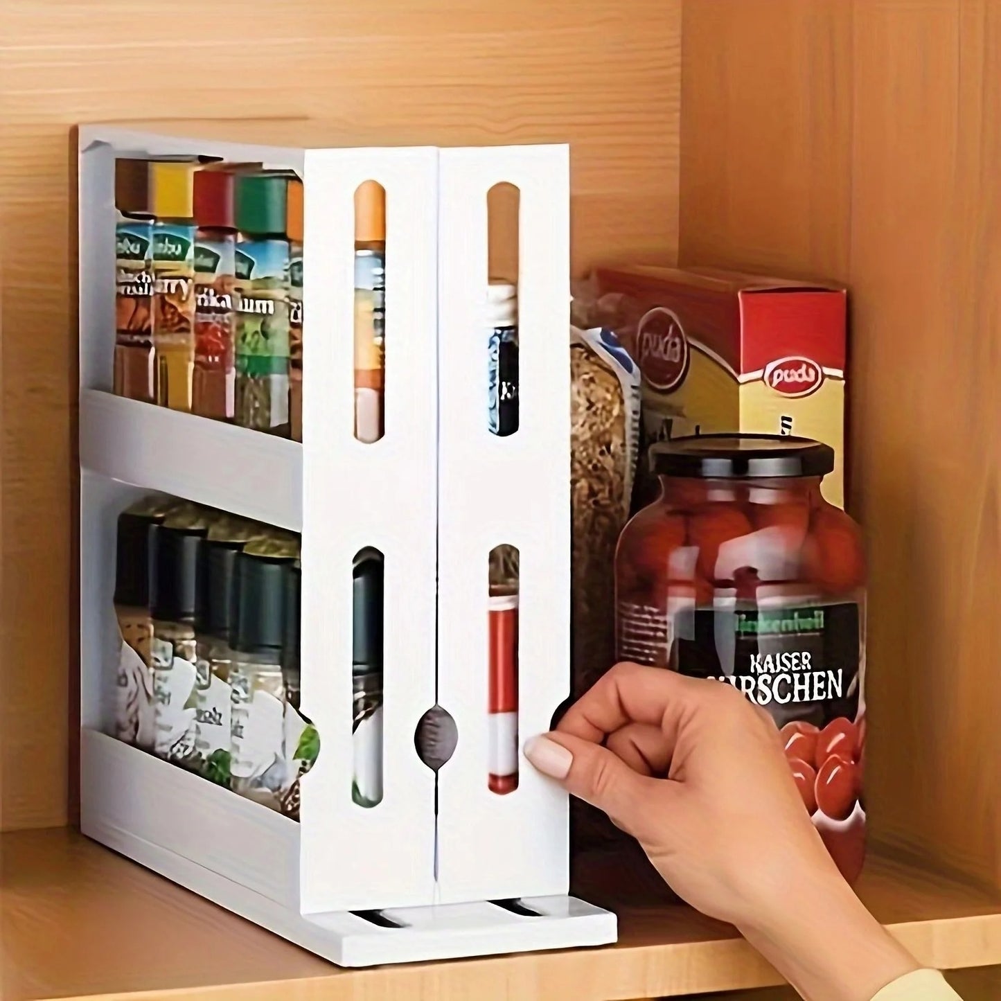 Étagère à Épices Pivotant | Spice 90 - Solution Espace Maison