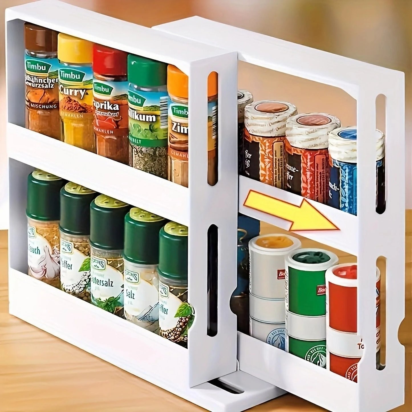 Étagère à Épices Pivotant | Spice 90 - Solution Espace Maison