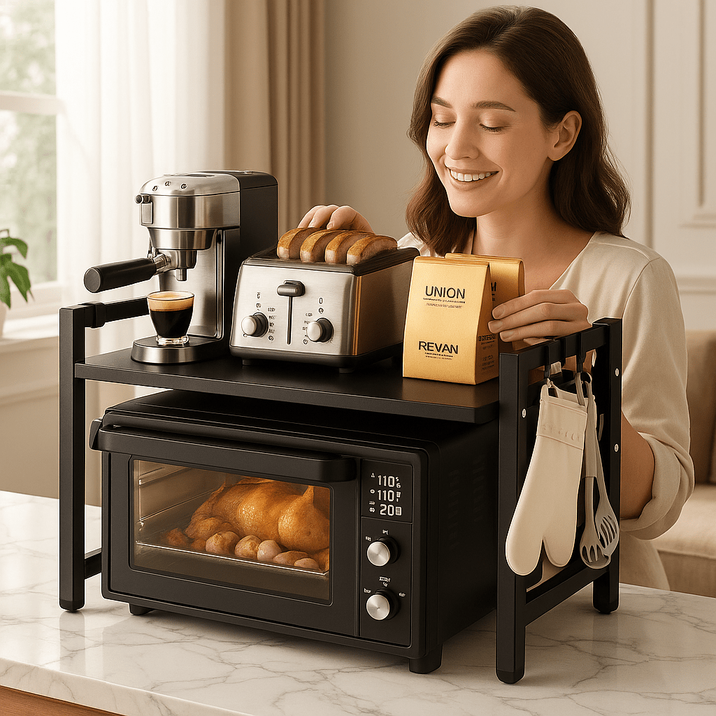 Étagère pour Micro - ondes extensible | Micro Compact - Solution Espace Maison