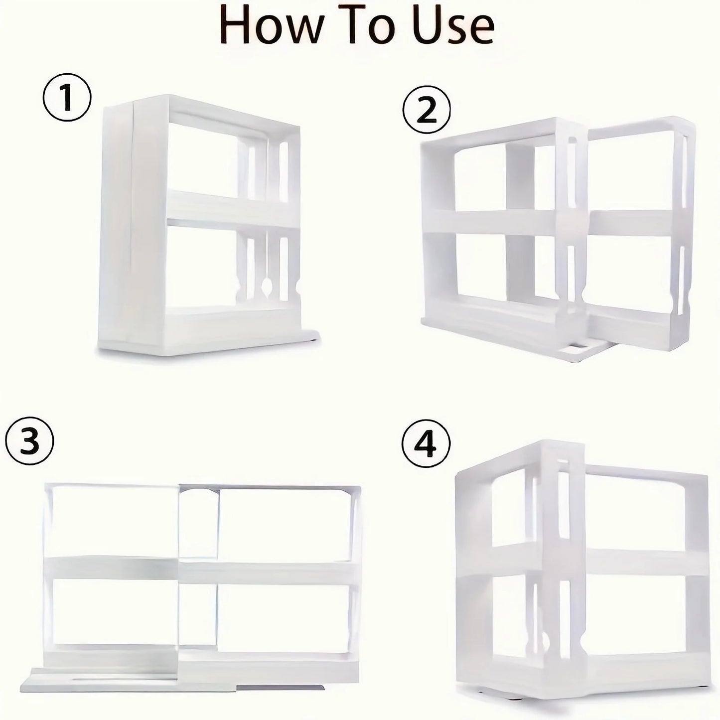 Étagère à Épices Pivotant | Spice 90 - Solution Espace Maison