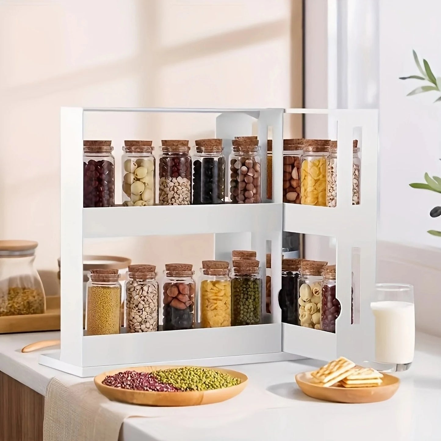 Étagère à Épices Pivotant | Spice 90 - Solution Espace Maison