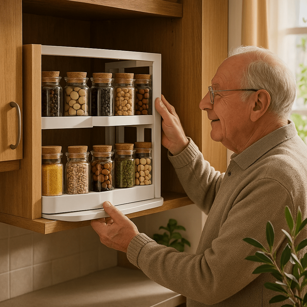 Étagère à Épices Pivotant | Spice 90 - Solution Espace Maison