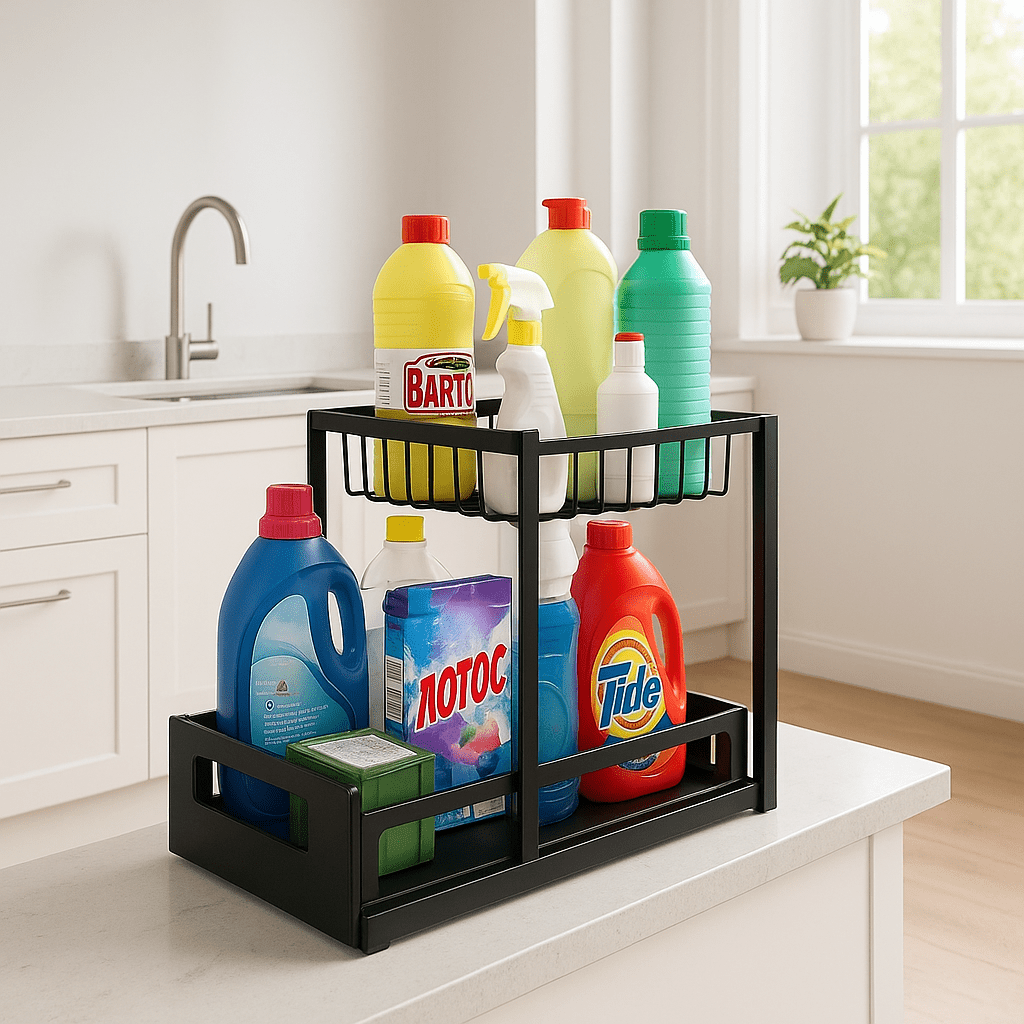 Organisateur d'armoire coulissant | Orga - Coulissant - Solution Espace Maison