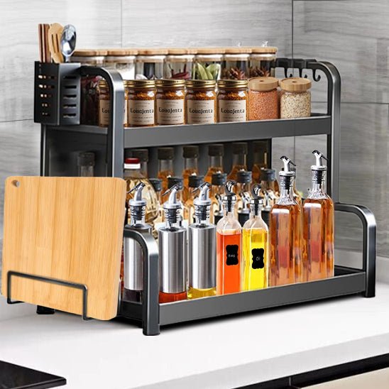 Organisateur d'épices polyvalent | Poly - Spice - Solution Espace Maison