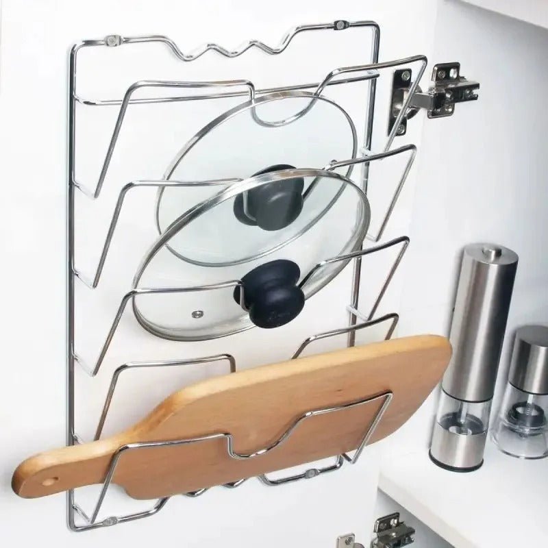 Support mural pour couvercles | Range - Couvercles - Solution Espace Maison
