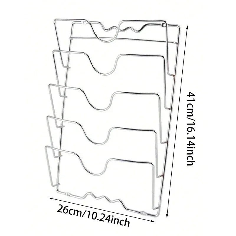 Support mural pour couvercles | Range - Couvercles - Solution Espace Maison