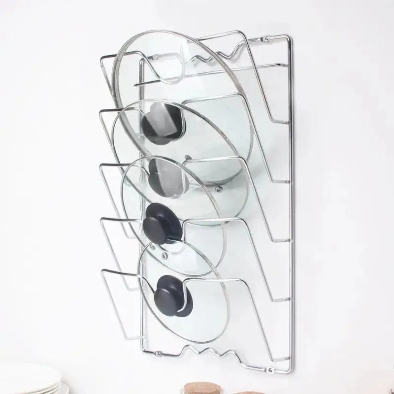 Support mural pour couvercles | Range - Couvercles - Solution Espace Maison