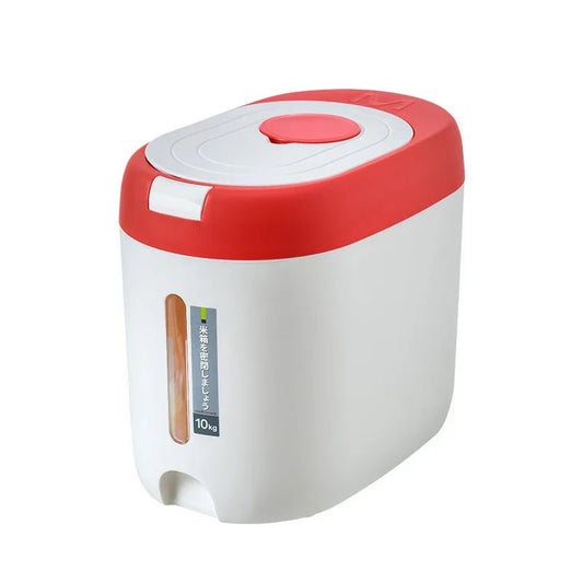 Boîte de rangement - GrainFlow™ - Rouge - Solution Espace Maison