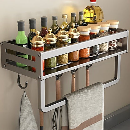 Étagère de cuisine rangement mural | Tout - en - un - Solution Espace Maison