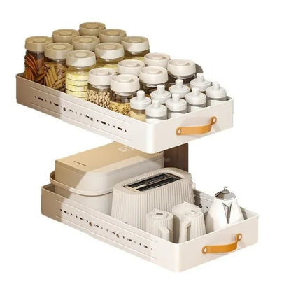 Étagère de cuisine coulissante | Évolutive - Solution Espace Maison