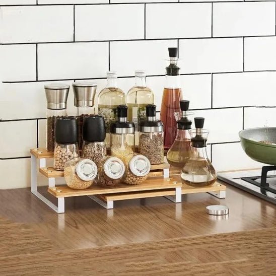 Étagère à épices pour comptoir |Spice nivel - Solution Espace Maison