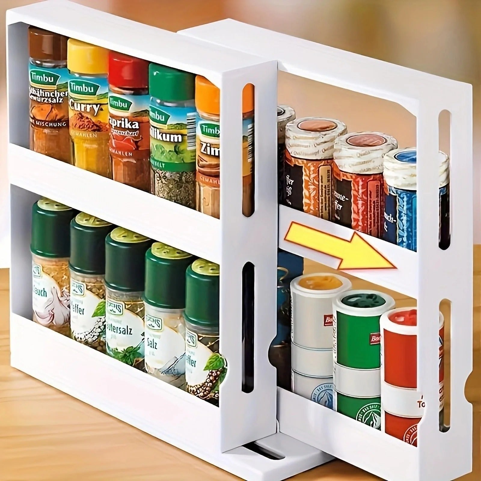 Étagère à Épices Pivotant | Spice 90 - Solution Espace Maison