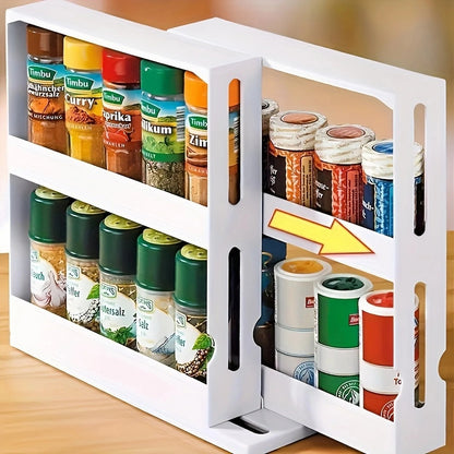 Étagère à Épices Pivotant | Spice 90 - Solution Espace Maison