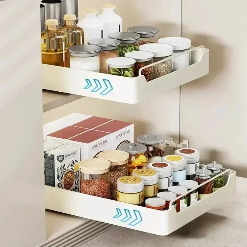 Étagères de rail coulissant | Rail - Glisse - Solution Espace Maison