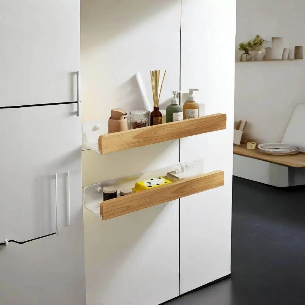 Étagère de rangement murale en bois | Mura - Bois - Solution Espace Maison