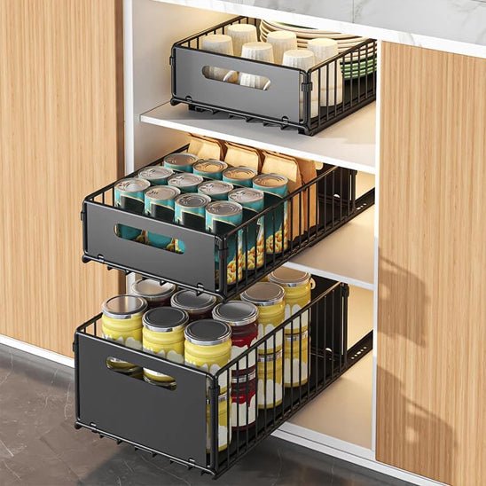 Organisateur d'armoire coulissant | Tir - Range - Moi - Solution Espace Maison