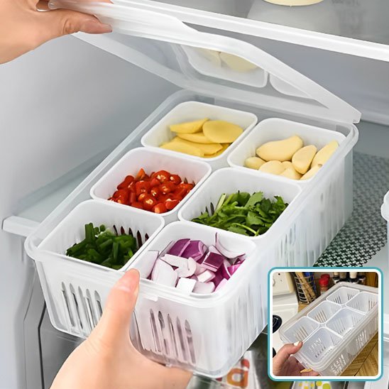 Rangement frigo | FreshOrganizer - Solution Espace Maison