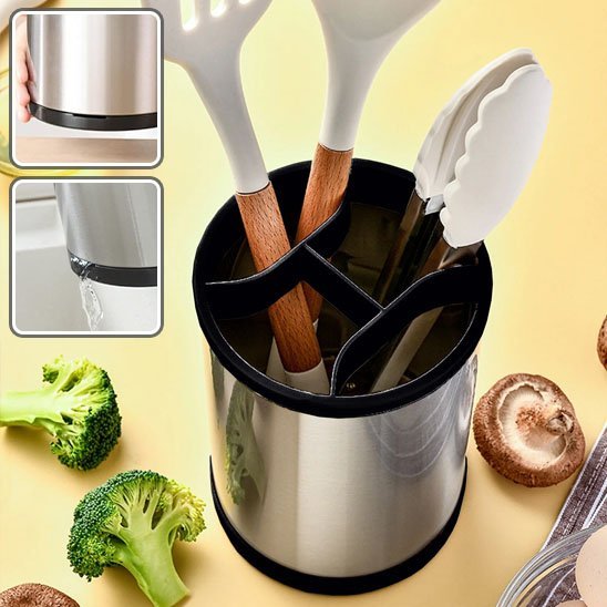 Pot ustensiles cuisine | Élégant - Solution Espace Maison