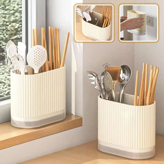 Pot à Ustensiles Design | CuisineSimple - Solution Espace Maison