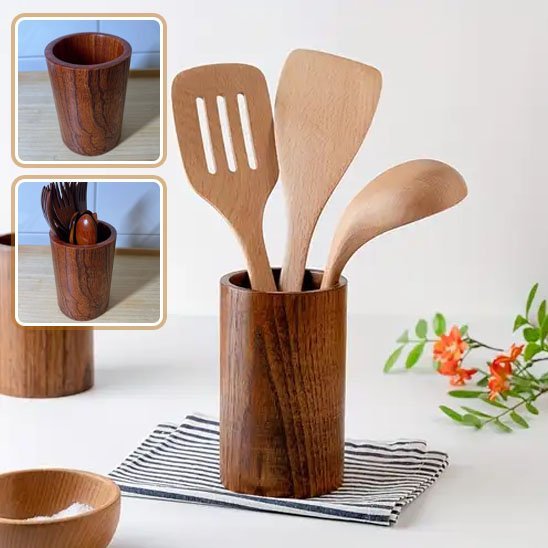 Pot ustensiles cuisine | Élégant - Solution Espace Maison