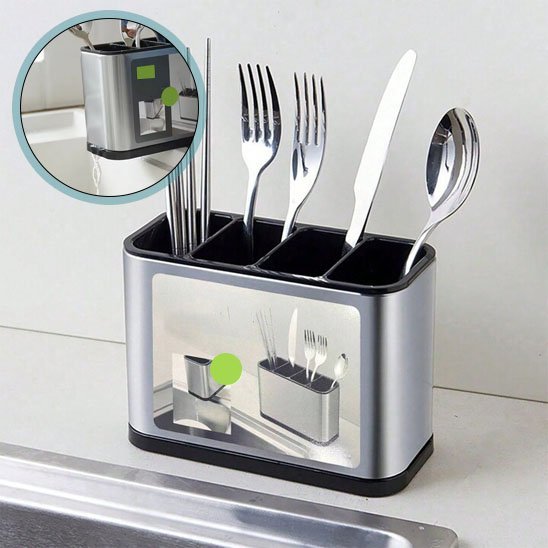 Pot ustensiles cuisine | Élégance Pratique - Solution Espace Maison