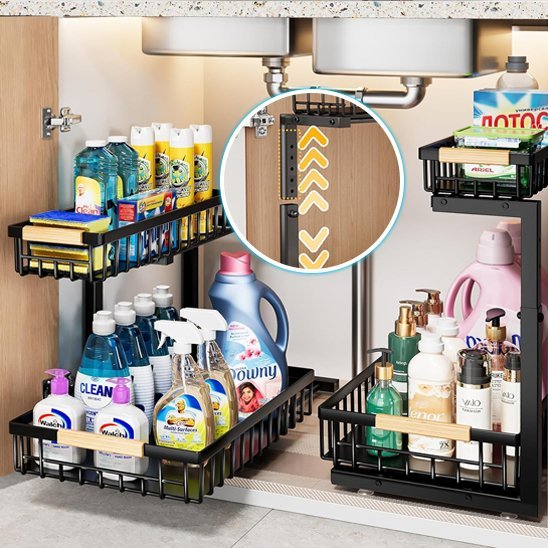 Rangement sous evier | OptimSpace - Solution Espace Maison