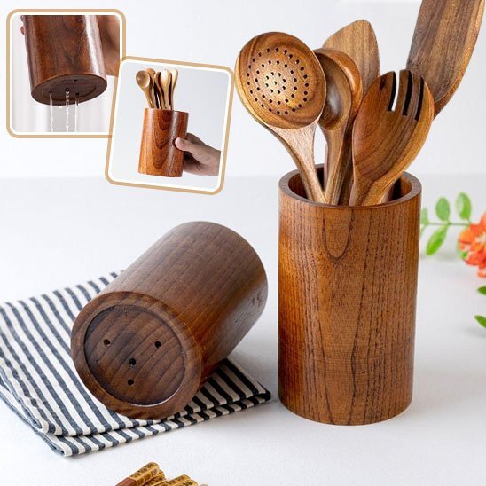 Pot ustensiles cuisine | Élégant - Solution Espace Maison