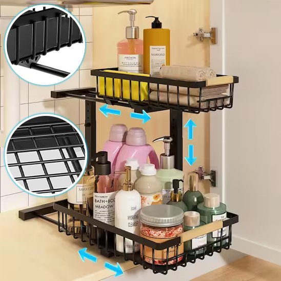 Rangement sous evier | OptimSpace - Solution Espace Maison