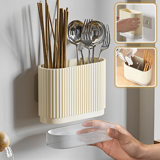 Pot à Ustensiles Design | CuisineSimple - Solution Espace Maison