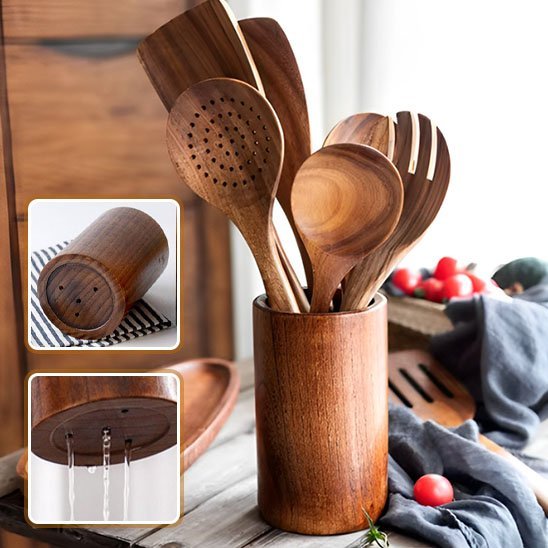 Pot ustensiles cuisine | Élégant - Solution Espace Maison