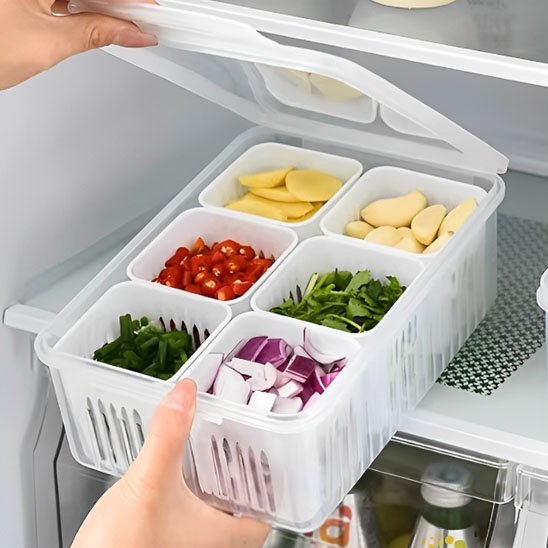 Rangement frigo | FreshOrganizer - Solution Espace Maison