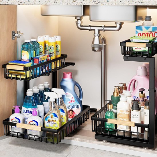 Rangement sous evier | OptimSpace - Solution Espace Maison