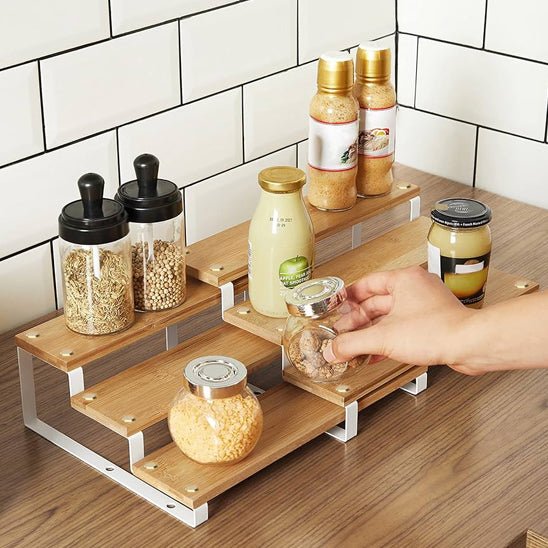 Étagère à épices pour comptoir |Spice nivel - Solution Espace Maison