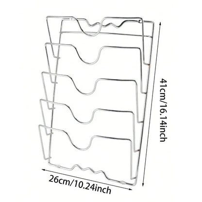 Support mural pour couvercles | Range - Couvercles - Solution Espace Maison