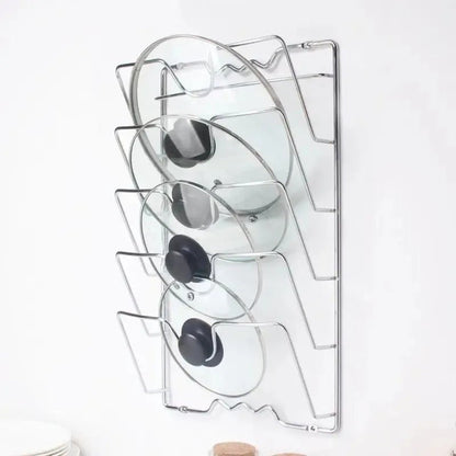 Support mural pour couvercles | Range - Couvercles - Solution Espace Maison